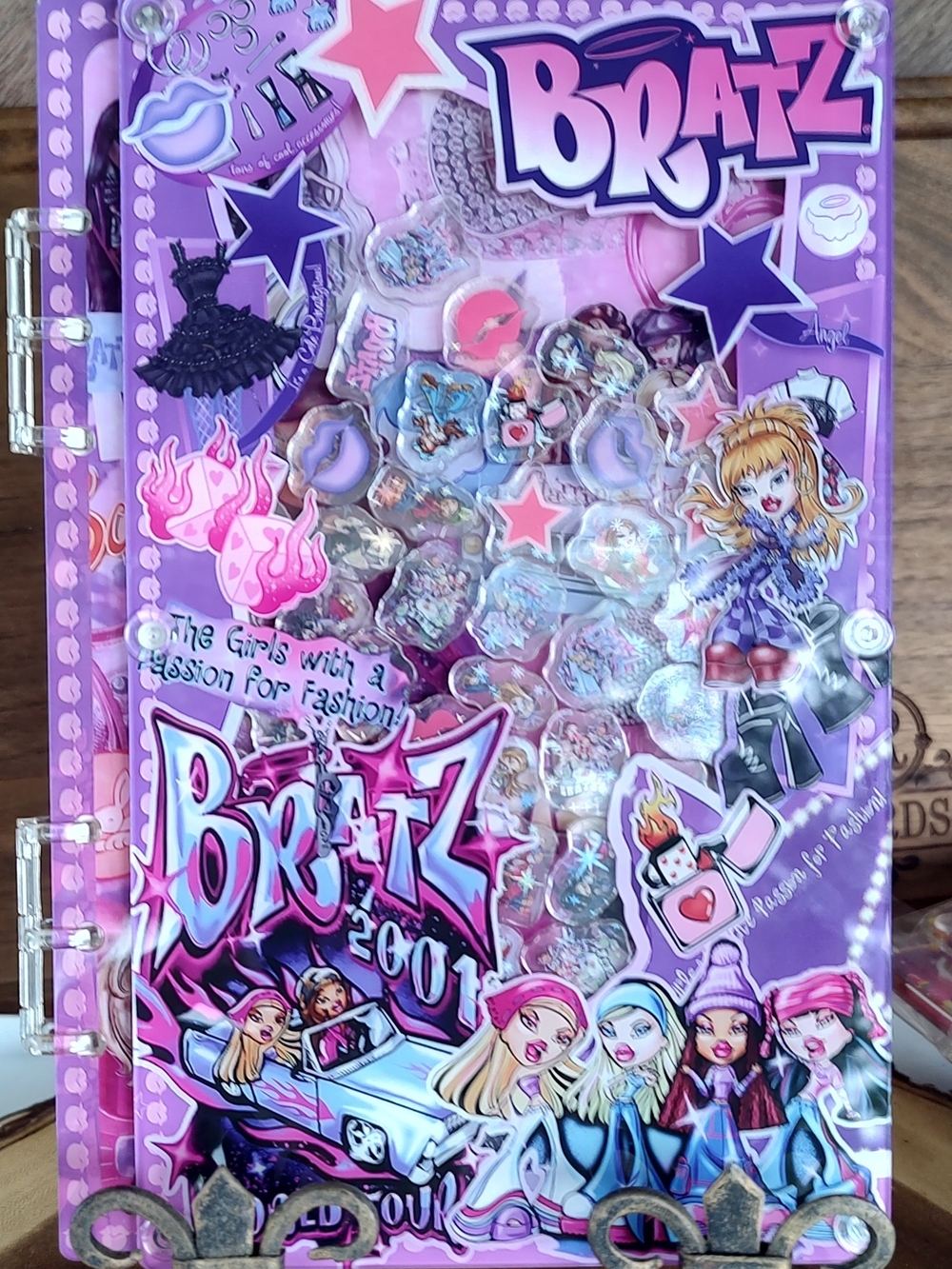 New! A5 Size Bratz Shaker Notebook With Paper